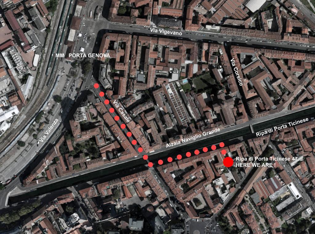 Apartament Navigli Mediolan Pokój zdjęcie